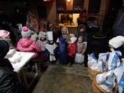 Rozsvícení stromečku v obci Vlkava